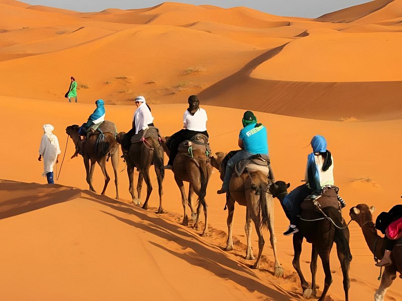 Overnight Camel Trek Merzouga Desert